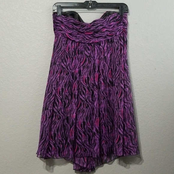 Express Strapless Dress - Picture 2 of 3